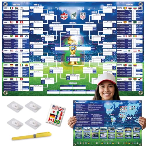 World Cup Match Schedule Poster