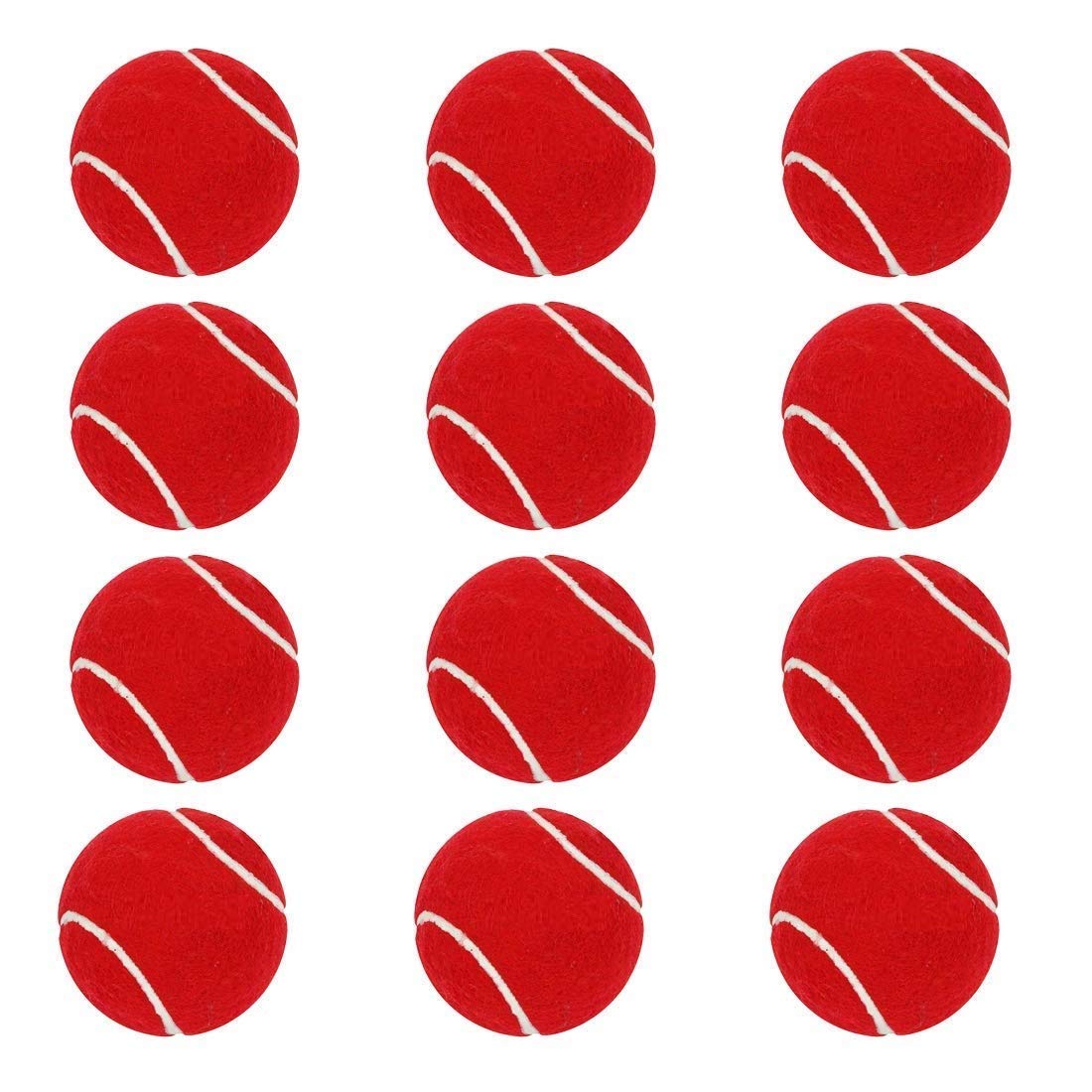 M ART Cricket Tennis Ball Light Weight Multi Color RED (Pack of 11 , Rubber , Standard size) (B07SB5W112) Amazon Price History, Amazon Price Tracker
