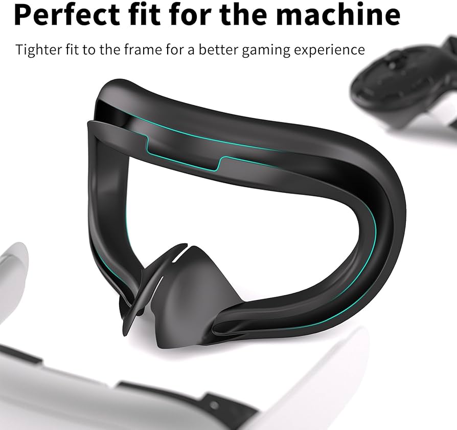 Amazon | Quest 3用フェイスカバー やわらかいカバー 防汚、防汗、光