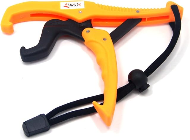 SAMSFX 6.2 inches Floating Fish Lip Grip Gripper Fishing Gripper Pliers Tools