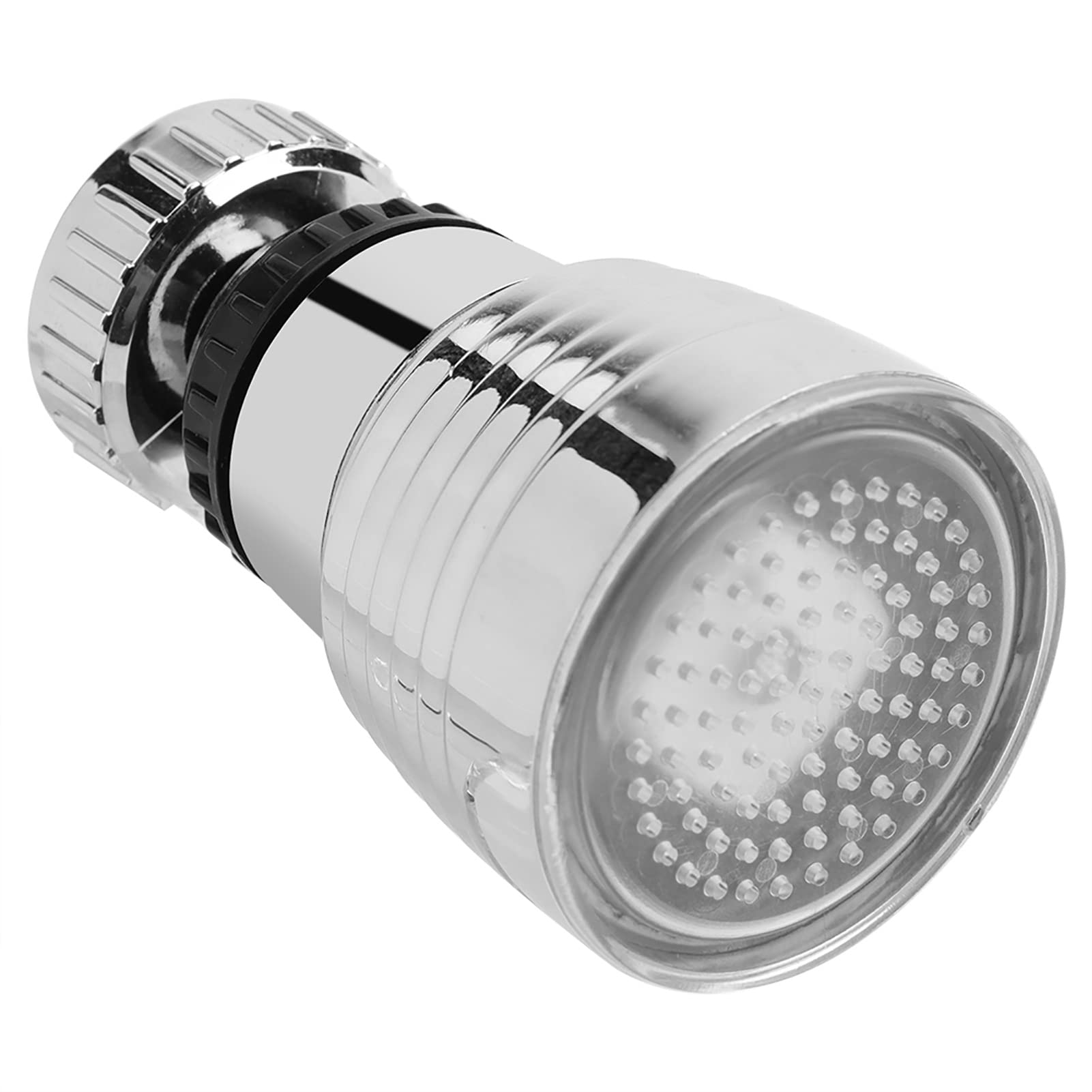 360° Rotating 3Colors Temperature Controlled LED Light Faucet Aerator Spray Head Sprayer Tap Kitchen Sink