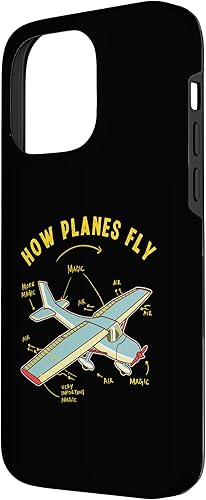 Miniatura 2 de Funda divertida para iPhone 14 Pro Max How Aviones Fly Pilot Aviation Crew Engineer