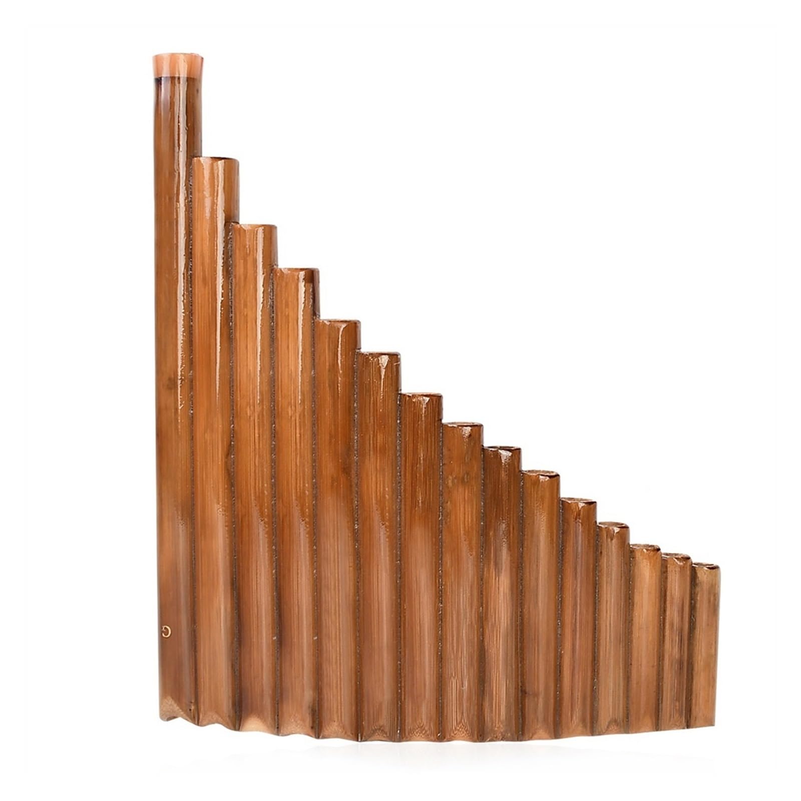 BABYCE Flauta de Pan Instrumento Musical Flauta De Pan, 15 Tubos, Instrumento De Viento De Bambú, Llave G, Instrumento De Viento De Madera Chino (Color : Left Hand)