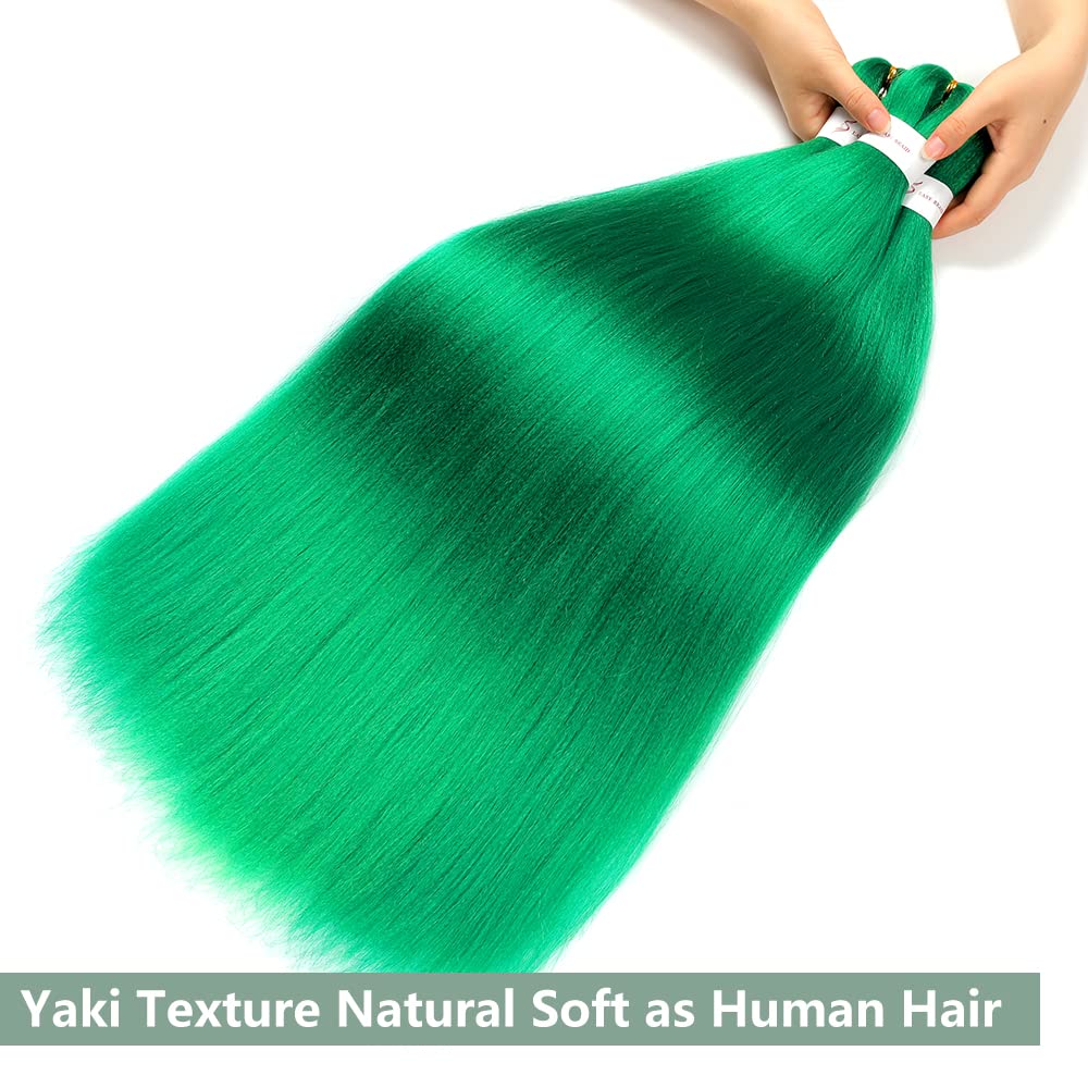 YDDM Capelli Per Treccine Africane Morado Extension Treccine Texture Yaki Easy Install per Principianti 32 Pollici 3 Pezzi Capelli Leggeri e Naturali per Box Braids, Twist e Crochet — view 12
