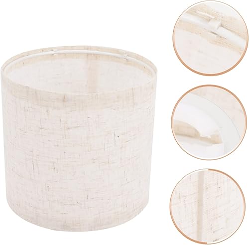 Miniatura 7 de DOITOOL 3 piezas de lámpara colgante para exteriores, pantallas de lámpara de tela, cubiertas de lámpara para decoración retro, lámparas de tela