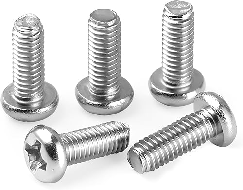 Miniatura 1 de YALOK Tornillos de cubierta Derby de acero inoxidable, kit de 5 pernos de cubierta Derby, kit de pernos de hardware M6x16 compatible con CVO Road