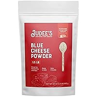 Vista 1 de Judee's - Polvo de queso azul de 1.5 libras, sin gluten y sin nueces, uso en condimentos y aderezos para ensaladas, ideal para salsas, untar