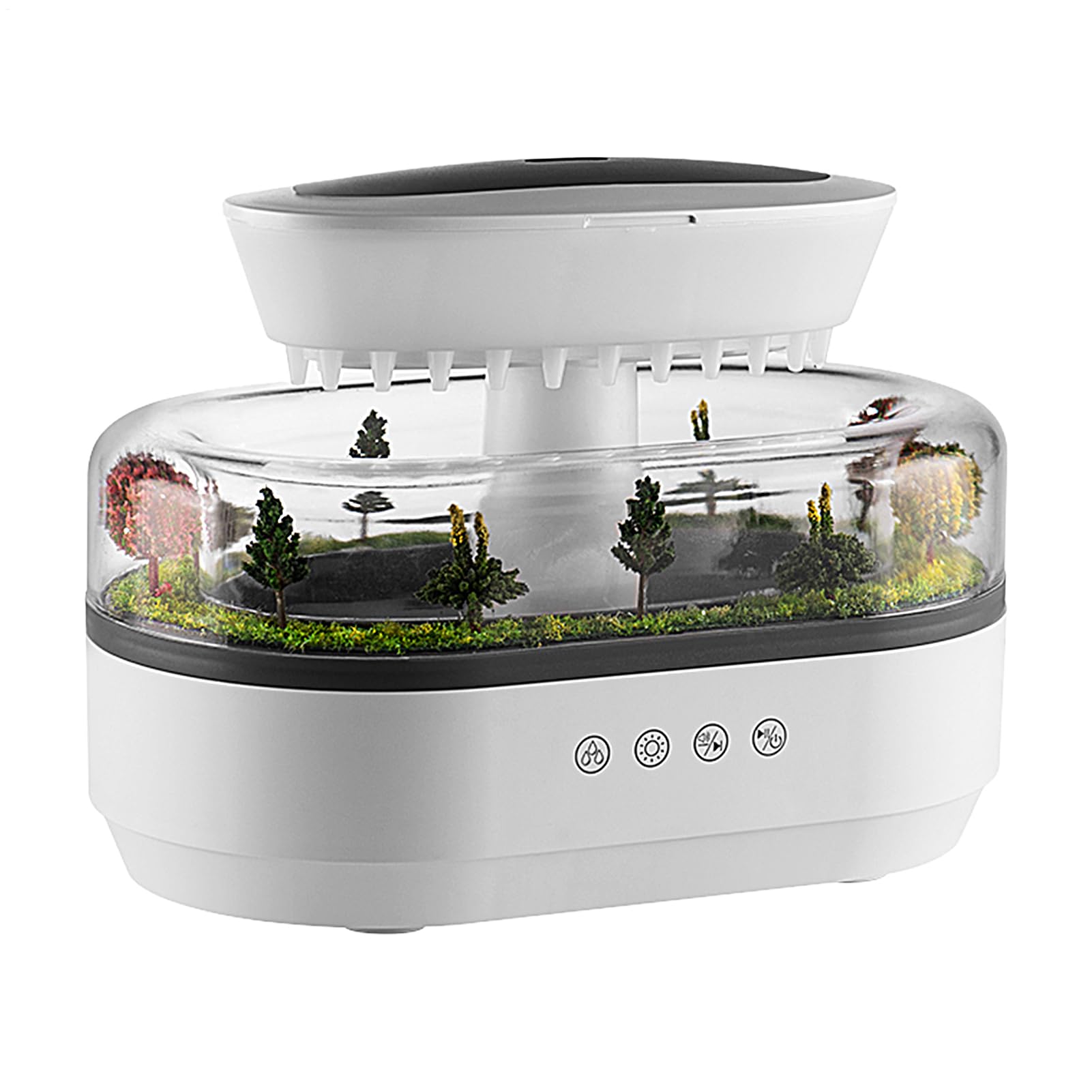 Humidificateur d'air relaxant idéal pour chambre à coucher, bureau calme et coin méditation