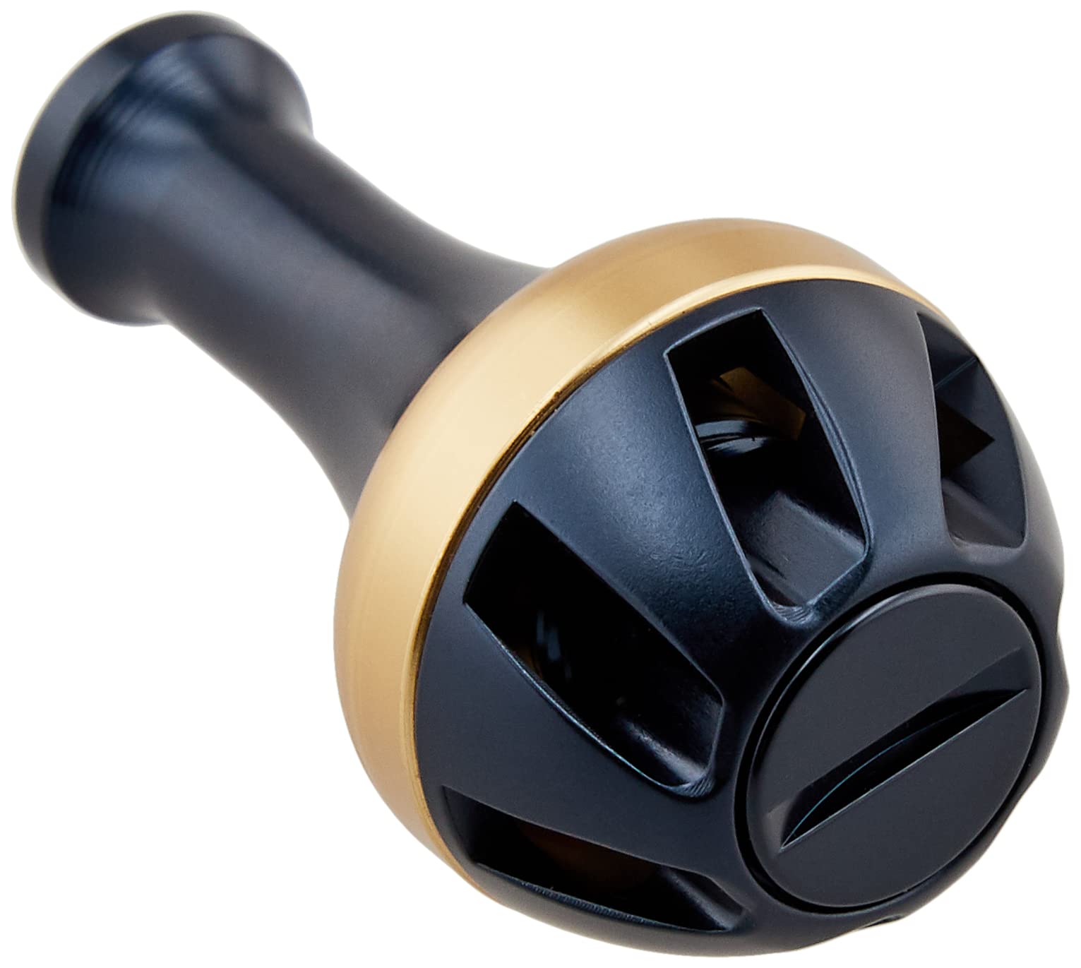 Daiwa Slp Works Aluminum Round Knob, Size S navy / gold