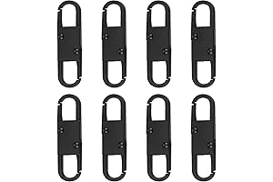 DSLSQD Zipper Clips for Backpacks: Durable Theft Deterrent Zipper Locks