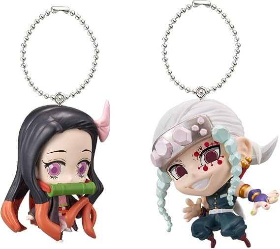 Amazon 鬼滅の刃ディフォルメマスコット3 アソート2種 竈門禰豆子 宇髄天元 バンダイ 食玩 通販