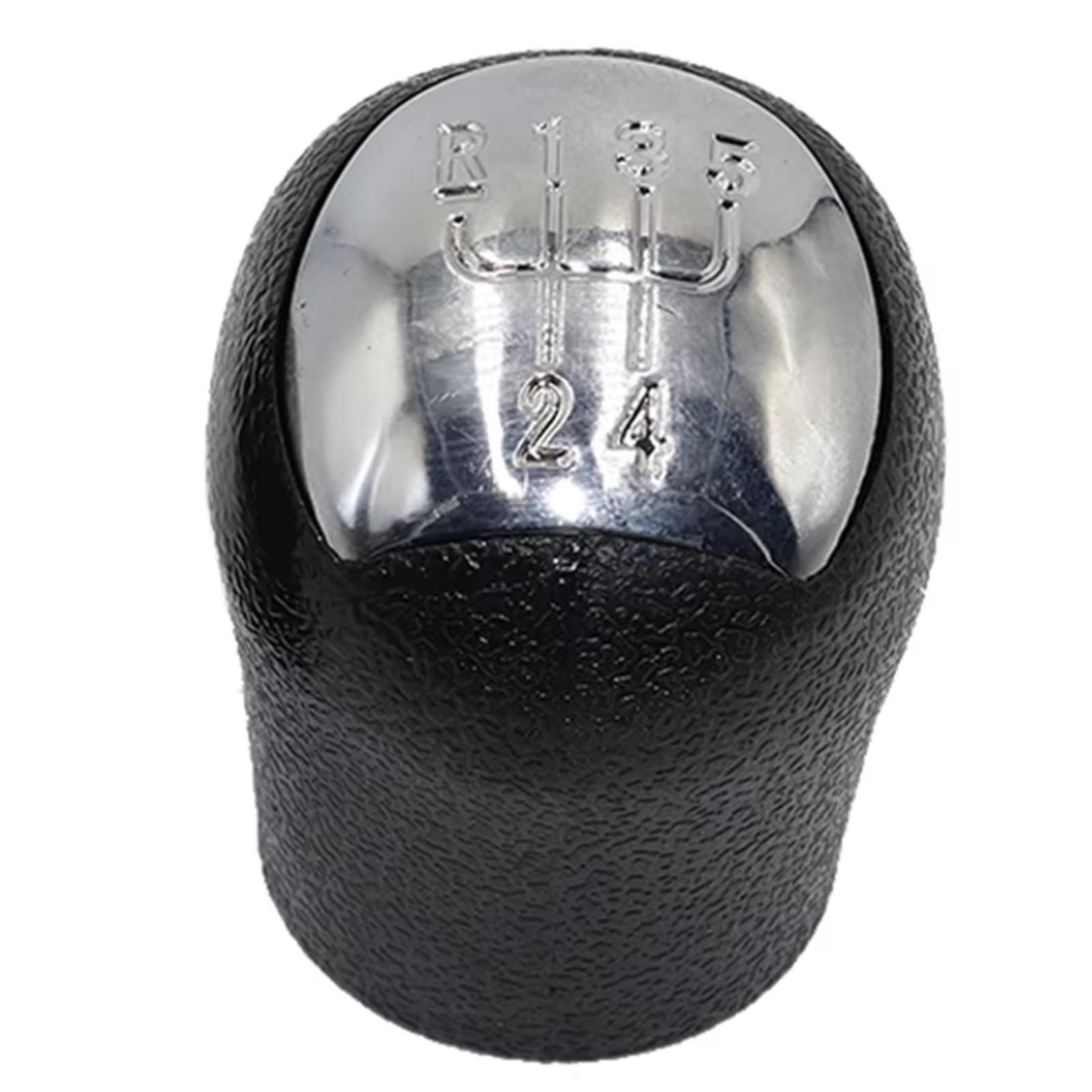 Hillar Chrome Car Gear Stick Knob For Twingo For Scenic For Megane For Laguna For Kangoo For Clio Ii 2 Mk2 172 18 For Logan Abs Car Lever Shifter Stick(Chrome)