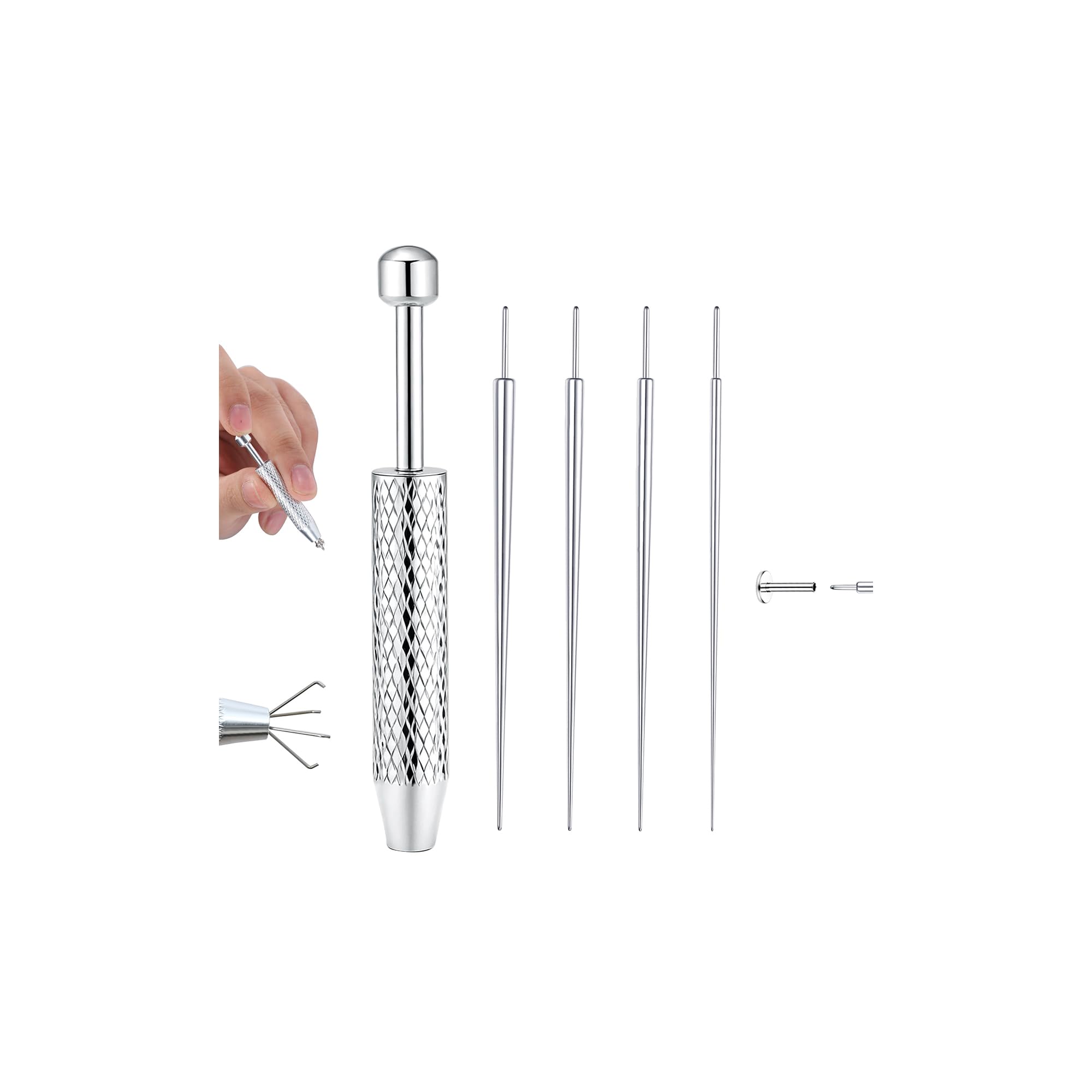 Sllaiss Piercing Taper Ball Grabber Tool for Changing Jewellery