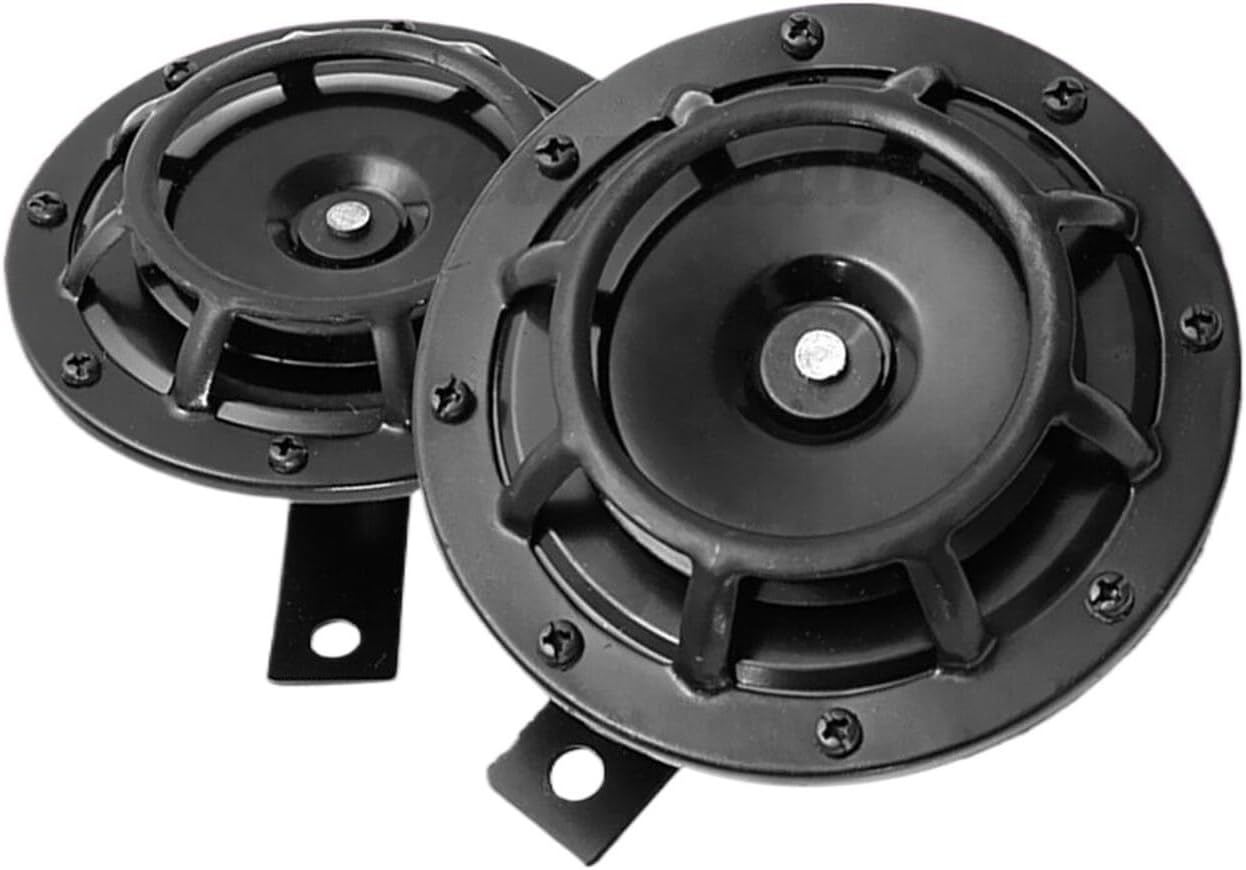 New 12v Electric Horn Large Basin Type Super Loud Waterproof For Car Sedan Suv And Motorcycle