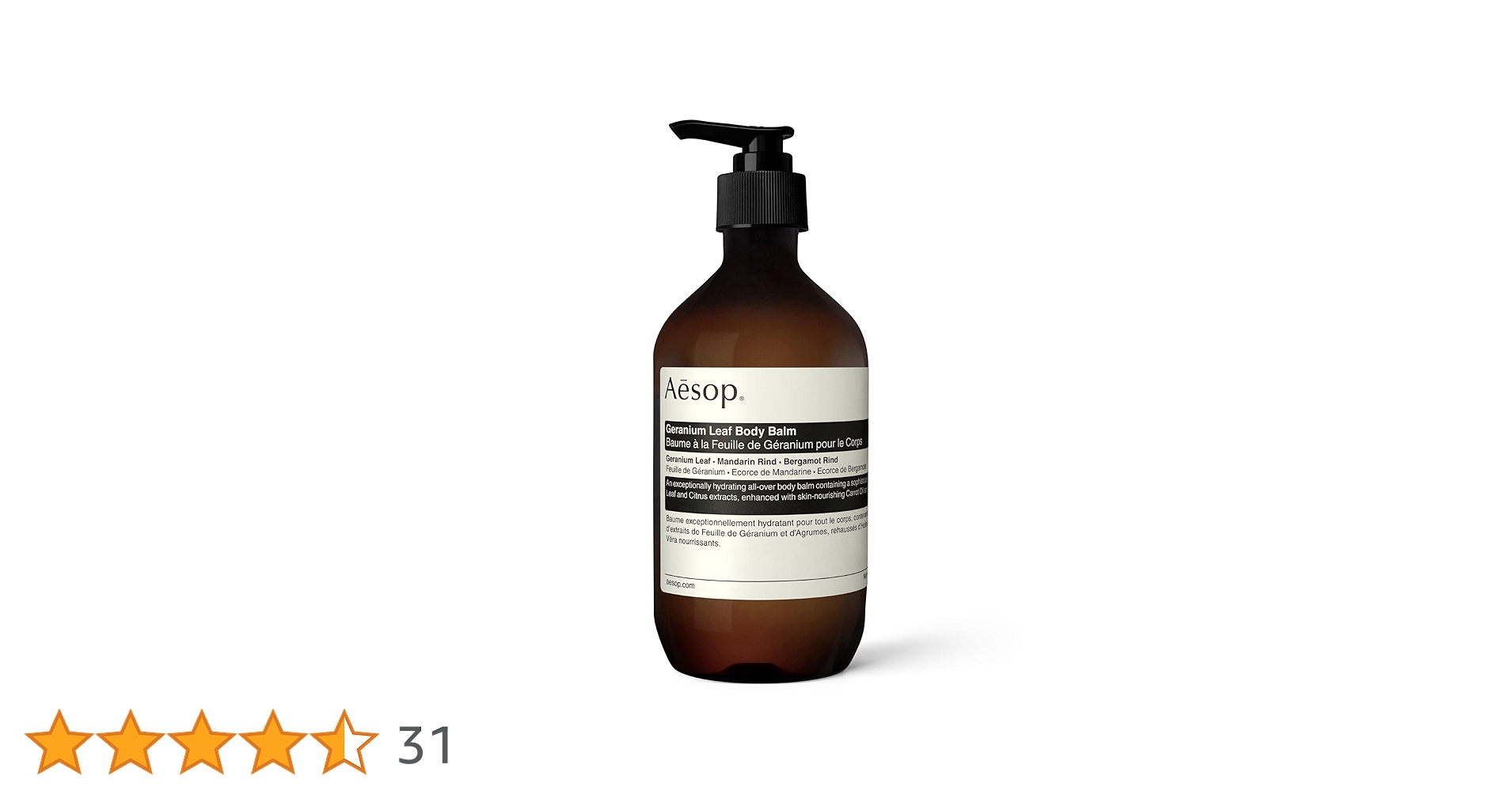 ボディソープ Aesop Geranium Leaf Body Cleanser & Balm Aesop Geranium Leaf Duet Set Body Cleanser and Body Balm | MYER