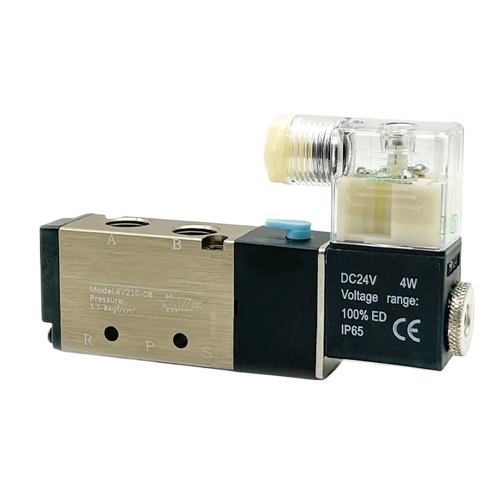 Electrovanne pneumatique 4V210-08 AC220V pour automatisation de vérin