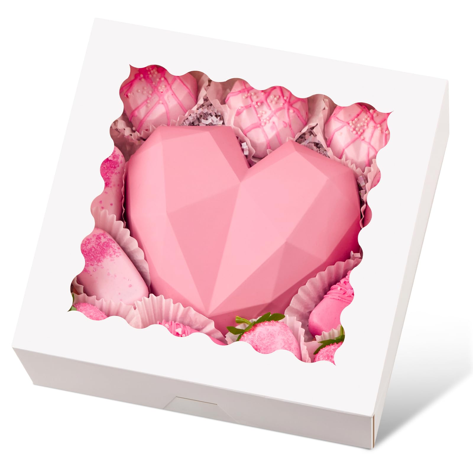 Bakery Boxes with Window - Auto-Popup Treat Boxes -1