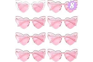 xo, Fetti Bachelorette Heart Sunglasses Set - Bachelorette Party