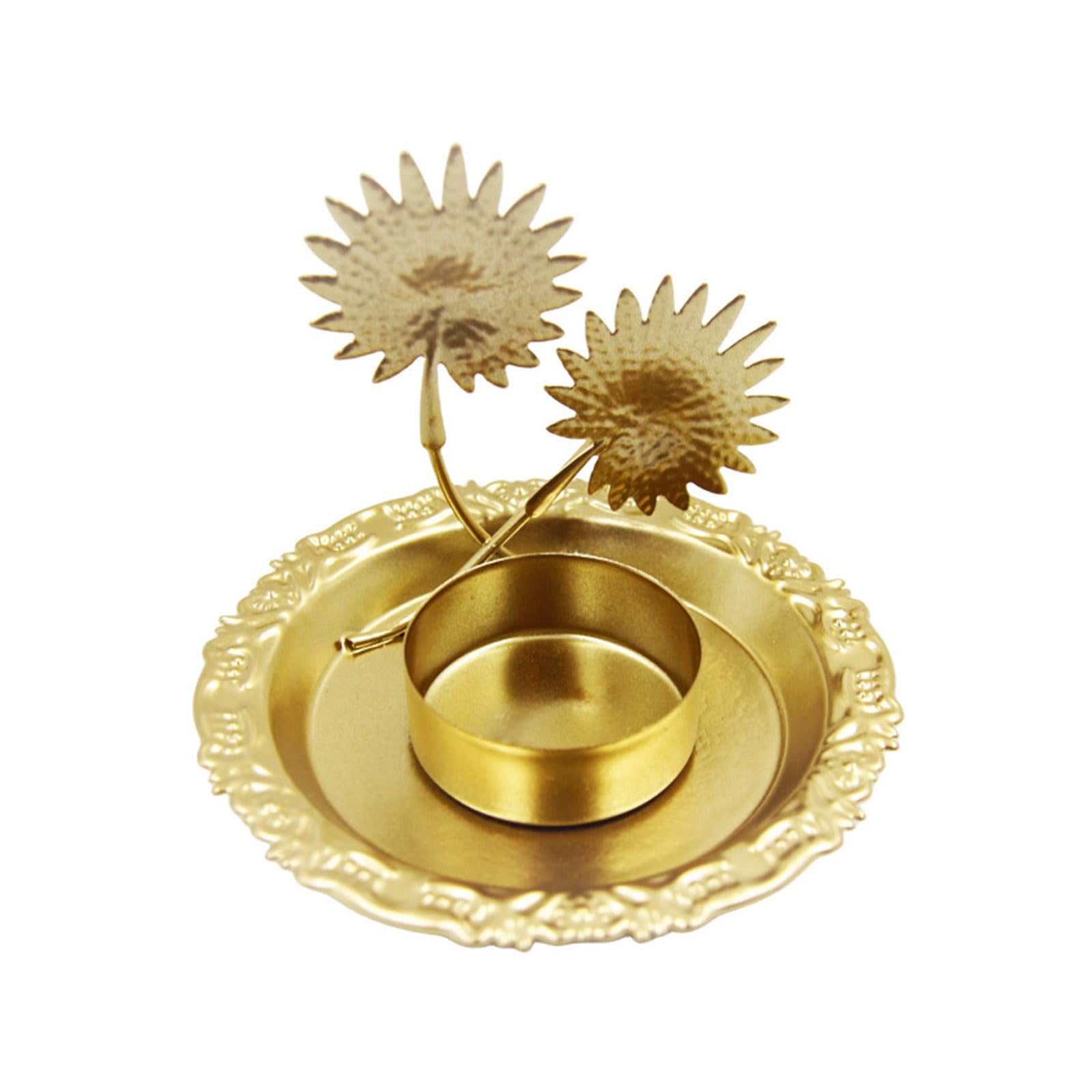 Tsophreniq Iron Holder European Butterfly Shape Tealight Stand Metal Candlesticks Decors for Wedding Gift Metal Stand Candlesticks