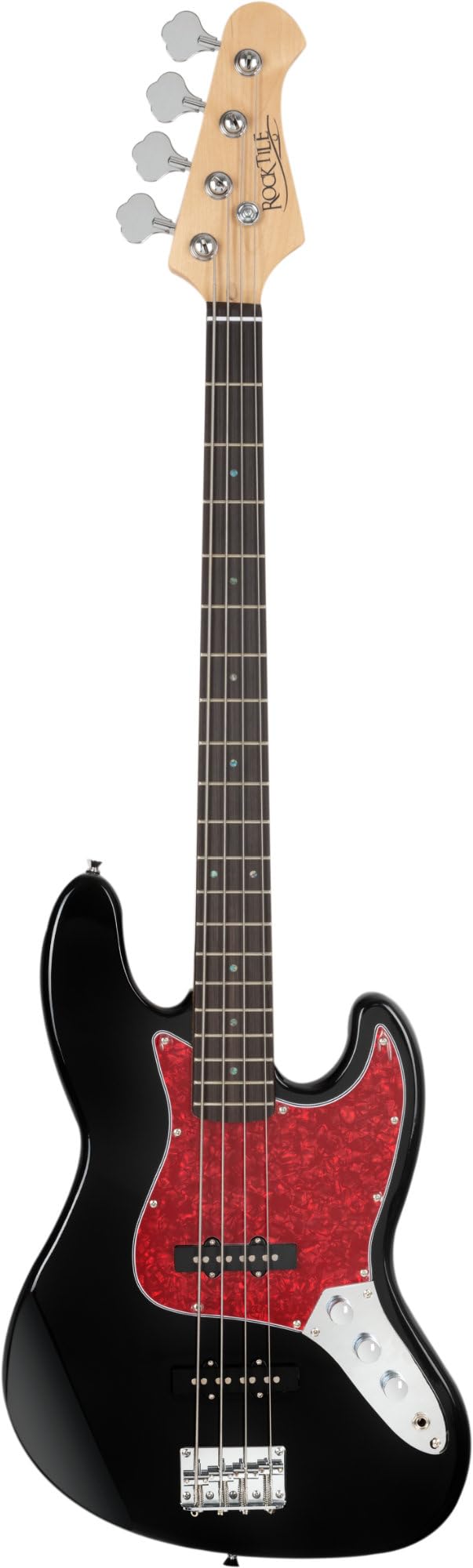 Rocktile Pro JB-30BK 70´s Deluxe E-Bass SET + Noten + CD