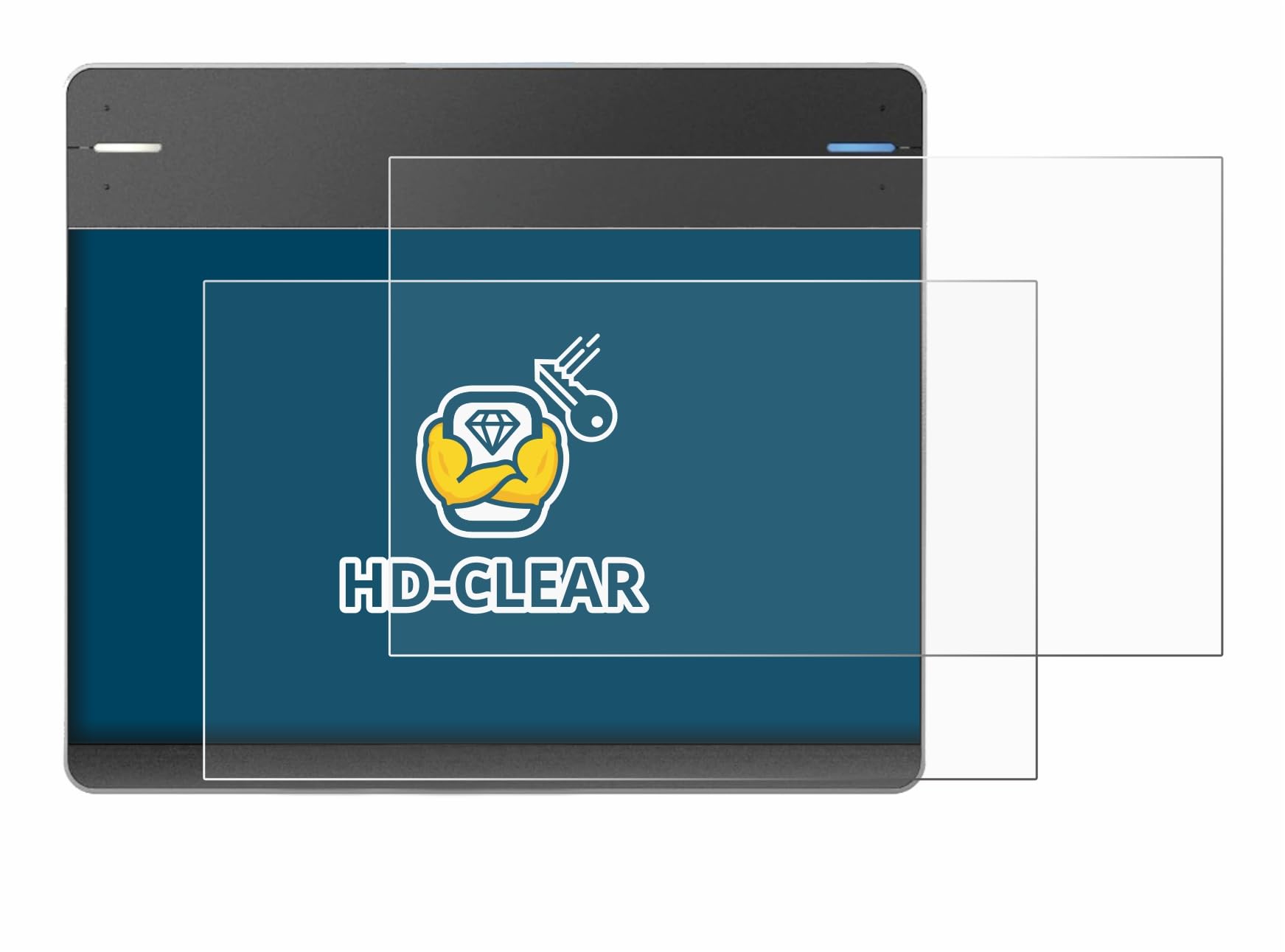 brotect 2-Pack Screen Protector Compatible with Wacom Intuos CTH-480 - HD-Clear Protection Film