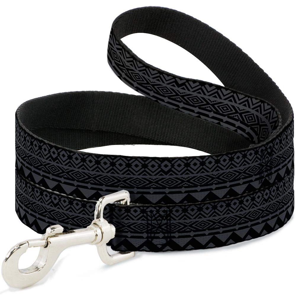 Laisse pour chien Aztec1 Gris Noir pour balades en ville