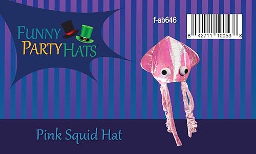 Miniatura 5 de Sombrero de calamar Funny Party Hats, divertido, para fiestas