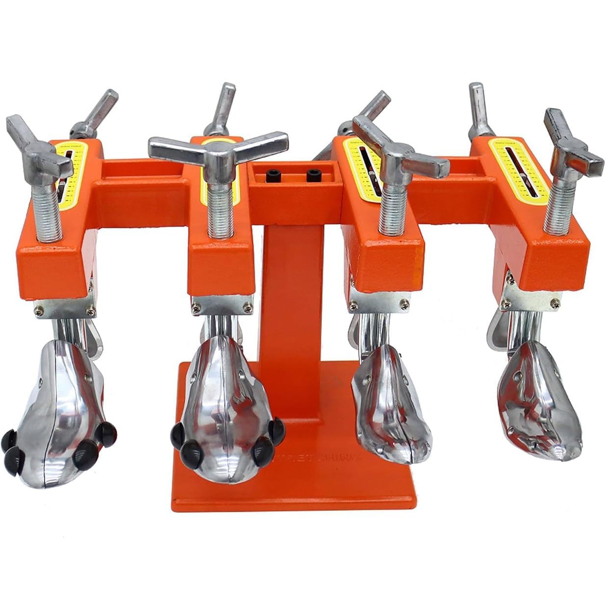 Máquina estiradora de zapatos, máquina de reparación y estiramiento de calzado de aleación de aluminio, ensanchador y expansor de zapatos, ancho y longitud ajustables, para reparación de calzado,