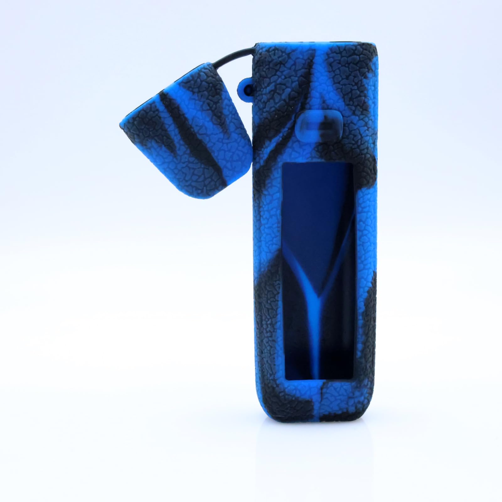 WratryParts Silicone Case Compatible with OXVA XLIM 3 Ultra Kit | Protective, Case, Durable Skin, Sleeve, Cover, Wrap, Gel, shield (Black Blue) — image 1