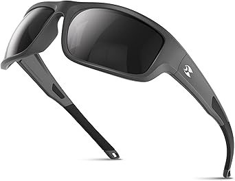 suoso Sports Polarized Sunglasses for Men: Women UV400 Protection Wrap Around Sun Glasses for Fishing Golf Running Driving