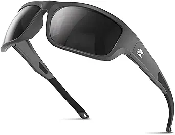 suoso Sports Polarized Sunglasses for Men: Women UV400 Protection Wrap Around Sun Glasses for Fishing Golf Running Driving
