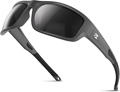 suoso Sports Polarized Sunglasses for Men: Women UV400 Protection Wrap Around Sun Glasses for Fishing Golf Running Driving