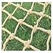 ZREVSB Hemp Rope Climbing Net Nature Jute Craft Child Safety Wall Decoration Garden Balcony Stair Protection Fence(Dia 4mm Mesh 10cm)