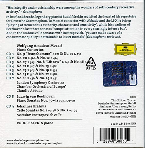 The Rudolf Serkin Edition [9 CD Box Set]
