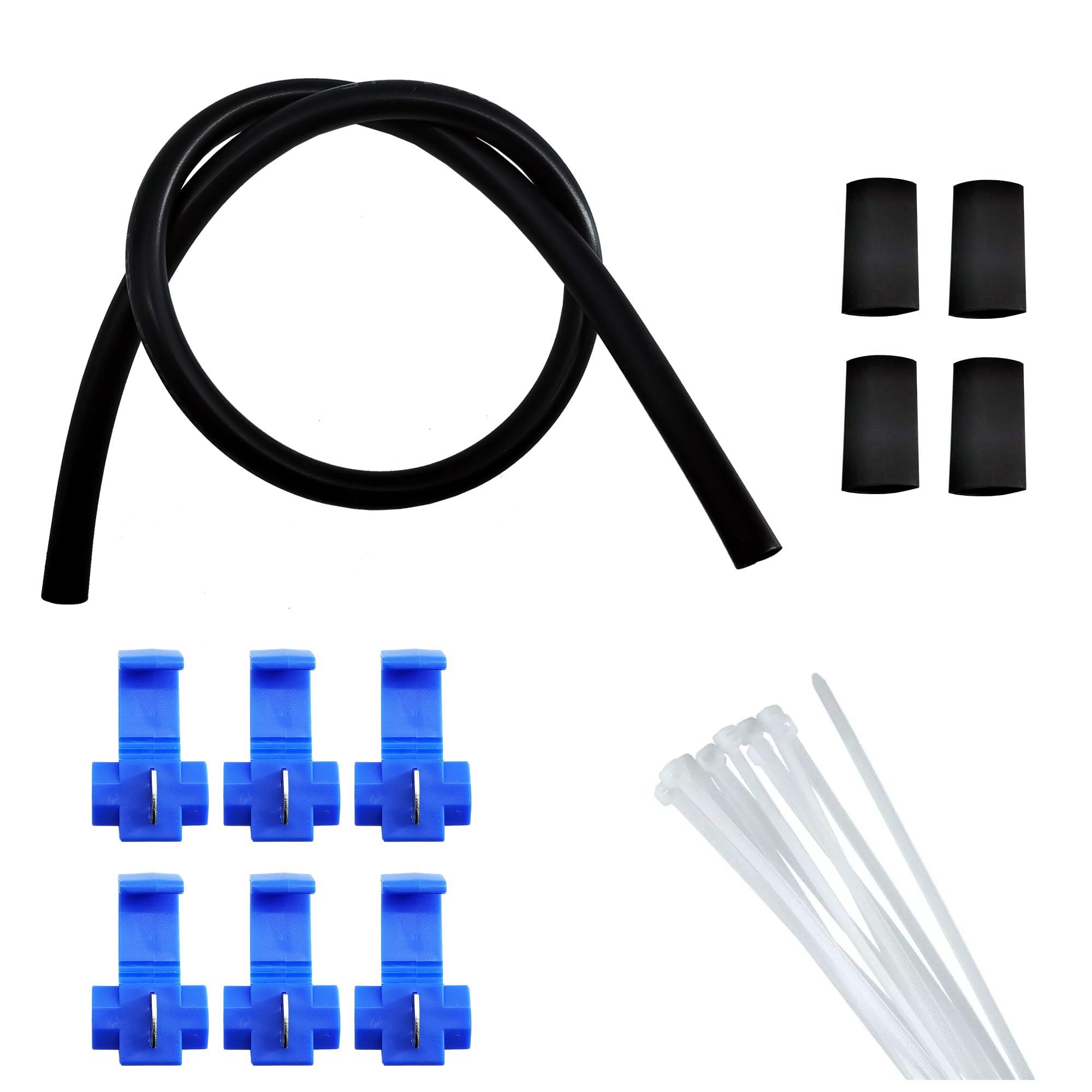 A-PARTS Kit 2 Frecce, Colore Arancio Lampeggiante e Blu fisso, Compatibile con Emblema Moto Diametro 70 mm