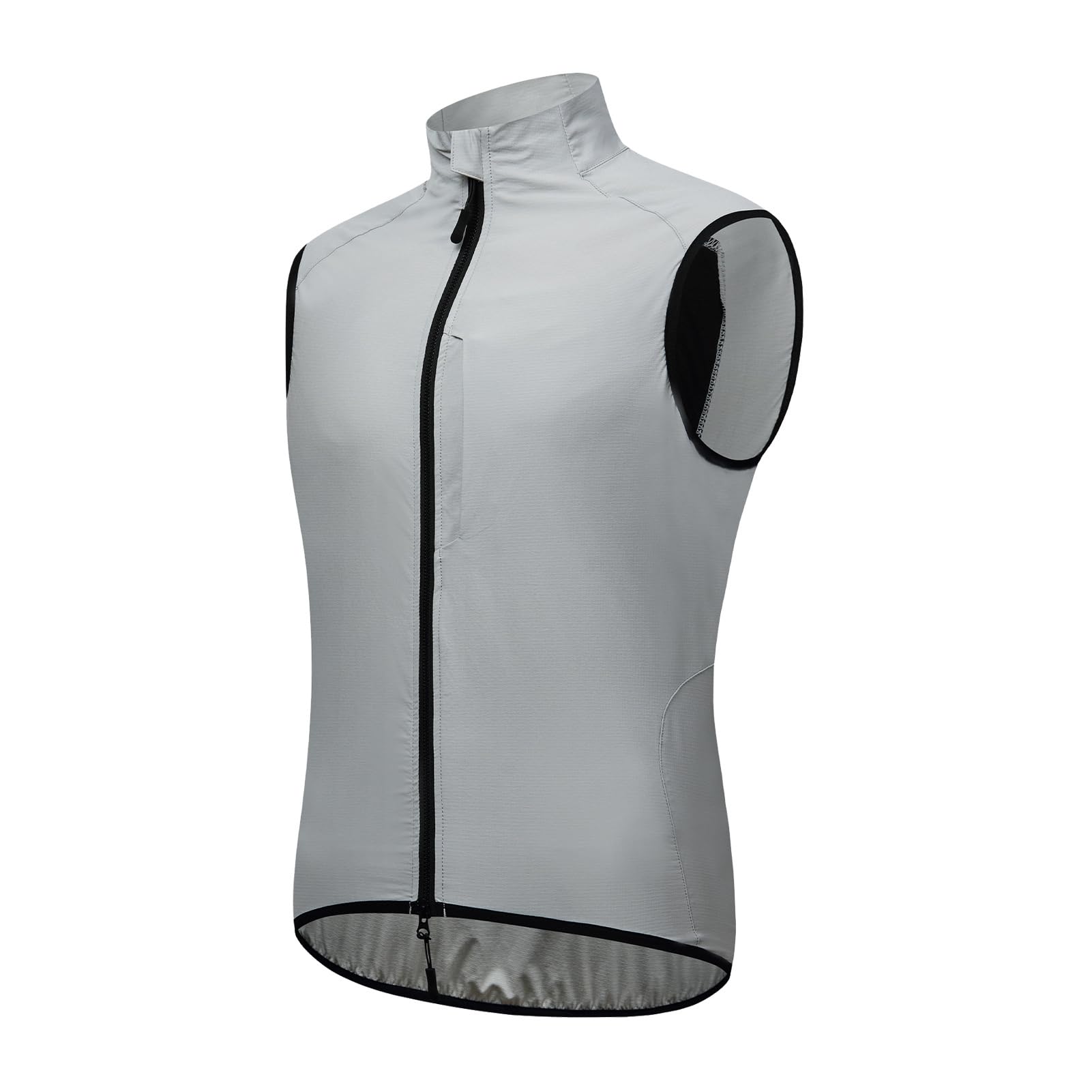 Chaleco de Ciclismo Reflectante Transpirable a Prueba de Viento para Primavera Otoño Correr Senderismo Ciclismo Unisex Nylon 1x (SG)