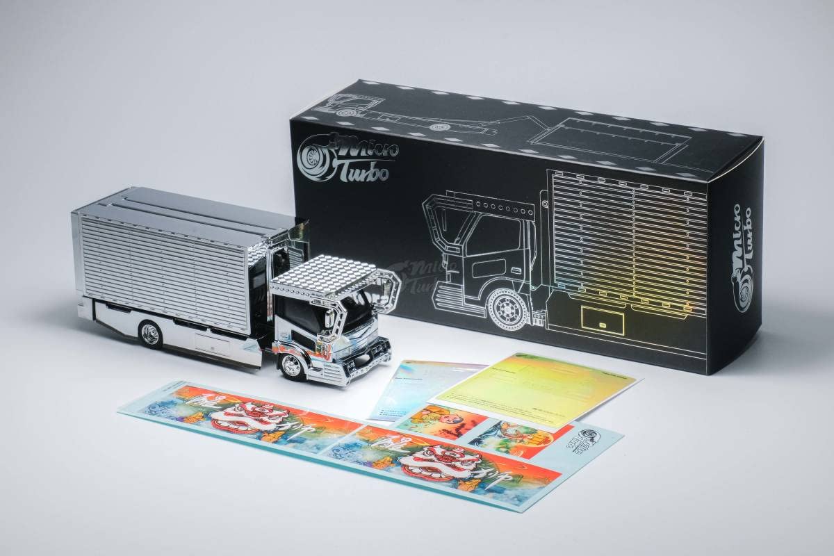 Amazon.co.jp: MicroTurbo MT 1/64 Dekotora トラック : おもちゃ