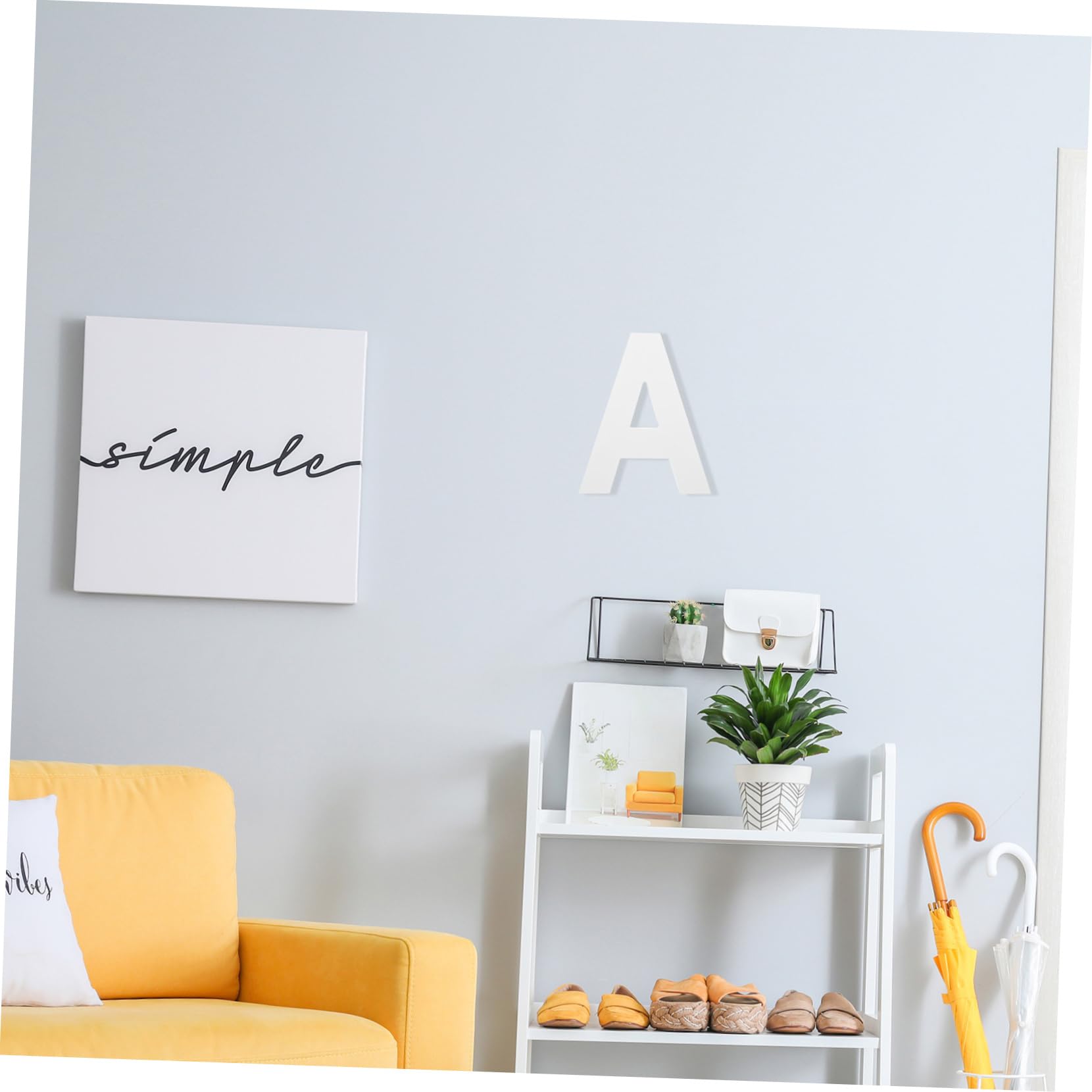 HAWILLOSCH Letter Decor Sign Wooden Letters for Wall Custom Paintable Letters for Wedding Craft Projects