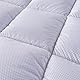 Bedecor Ultra Soft Matratzenauflage, Anti-Slip Down Alternative Matratze Pad, Luxus-3D-Massage Bubbbles Abdeckung, 150 x 200 cm