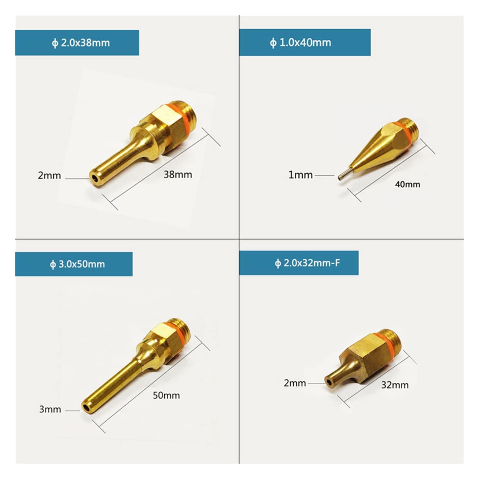 Pistolet na gorący klej, Pistolet do klejenia na gorąco 100W elektryczny pistolet do klejenia na gorąco o stałej temperaturze 1mm dysza do 11mm klej w sztyfcie Repair Tool(4Pcs Nozzles)