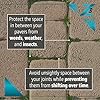 SRW Pavermate Z3 Polymeric Sand for Concreat and Paver Stone Joints UP to 2″ in (Tan) 50- Pound Bag
