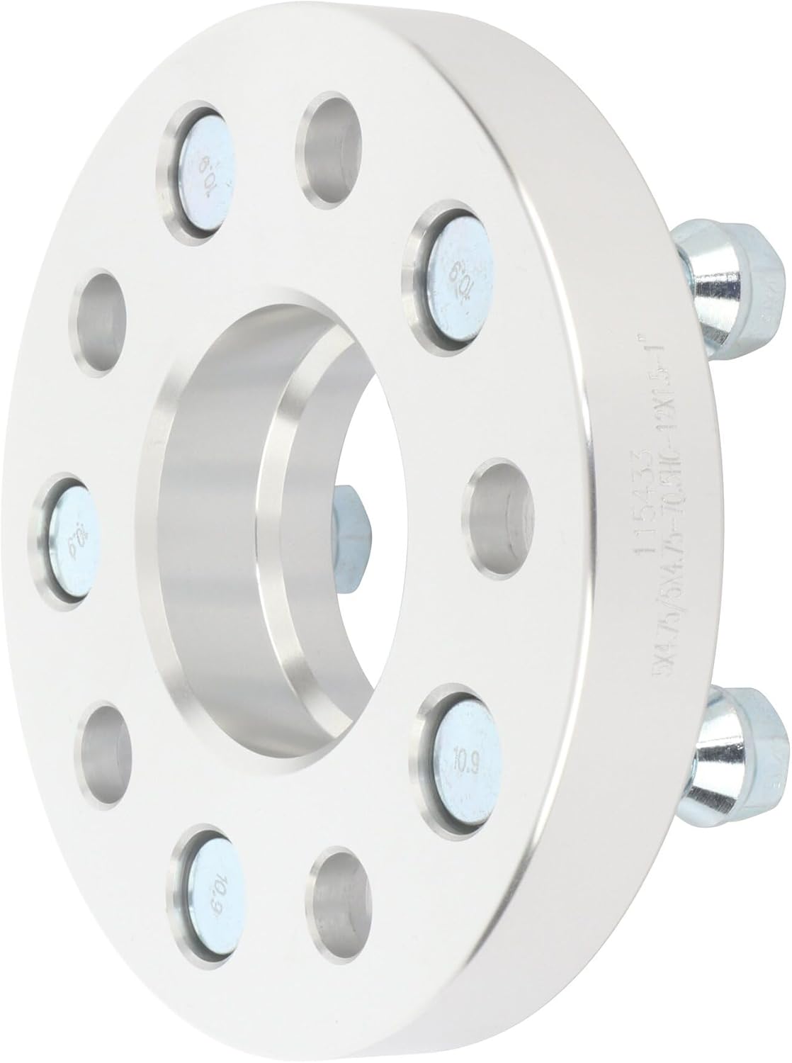 ECCPP 4PCS 1" 5 Lug Hubcentric Wheel Spacers 5x4.75 to 5x4.75 for 1982-2002 for Chevrolet Camaro| 1980-1989 for Chevrolet Caprice| 1988-2013 for Chevrolet Corvette| 1959-1970 for Chevrolet Impala - Image 8