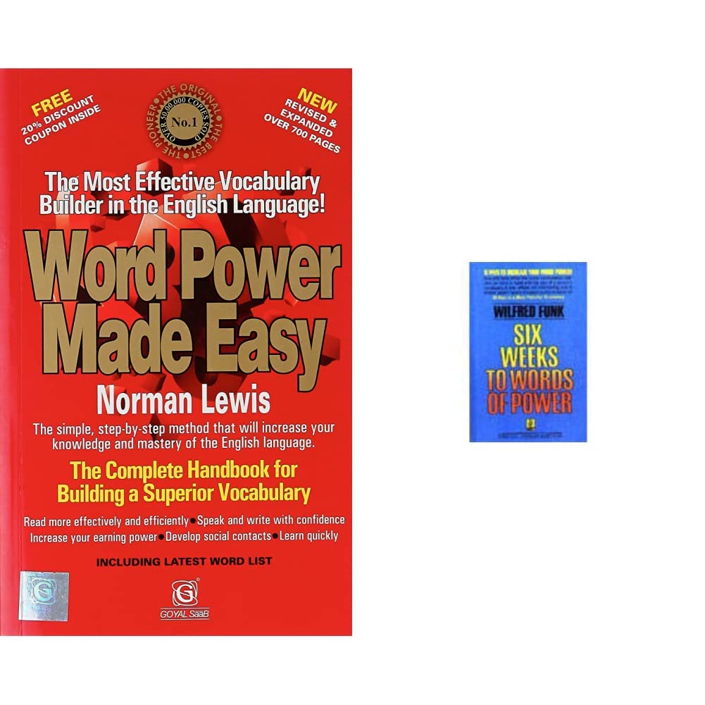 Buy Word Power Made Easy + Six Weeks to Words of Power (Set