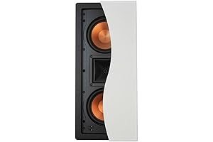 Klipsch R-5502-W II In-Wall Speakers with Built-In Speakers