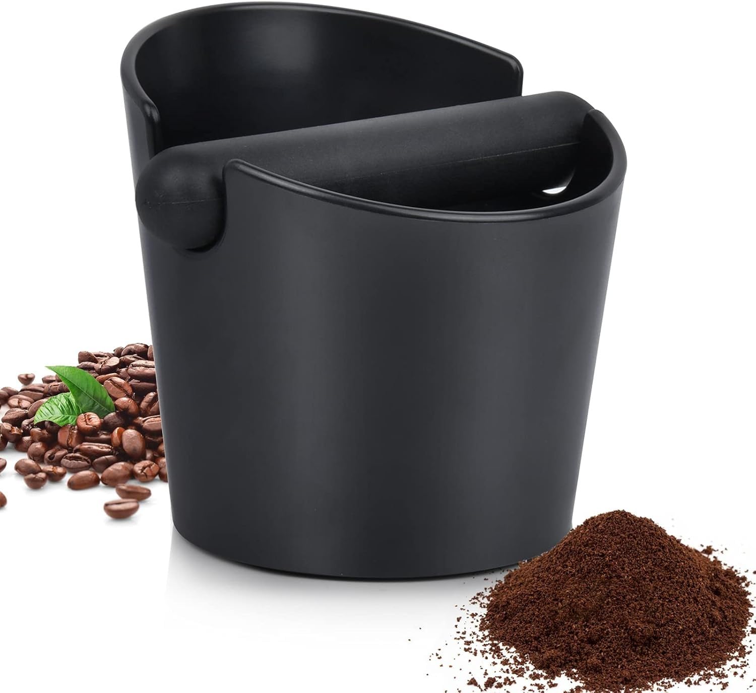 Espresso Knock Box with Removable Knock Bar – Coffee Grounds Disposal Container ABS Knock Bin for Home & Café | Espresso Machine Accessories-image-48