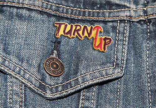 Turnt Up - Funny Pins for Backpacks | Enamel Pin, Hat pins, Meme Pins, Cool Pins, Cute Pins, Button Pins - Thumbnail 2