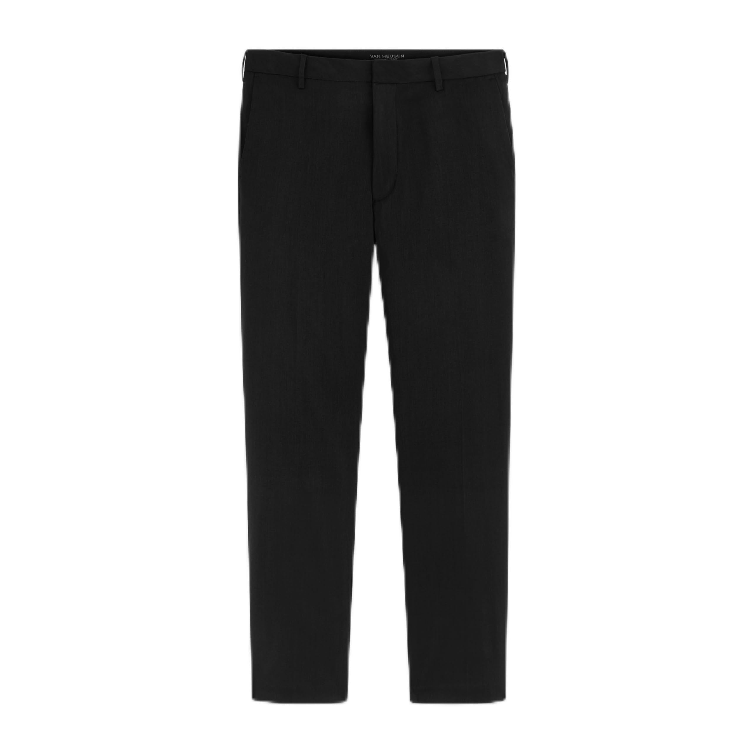 Van Heusen Mens Micax Cooling Stretch Dress Pant Black - Temp Control 32IN