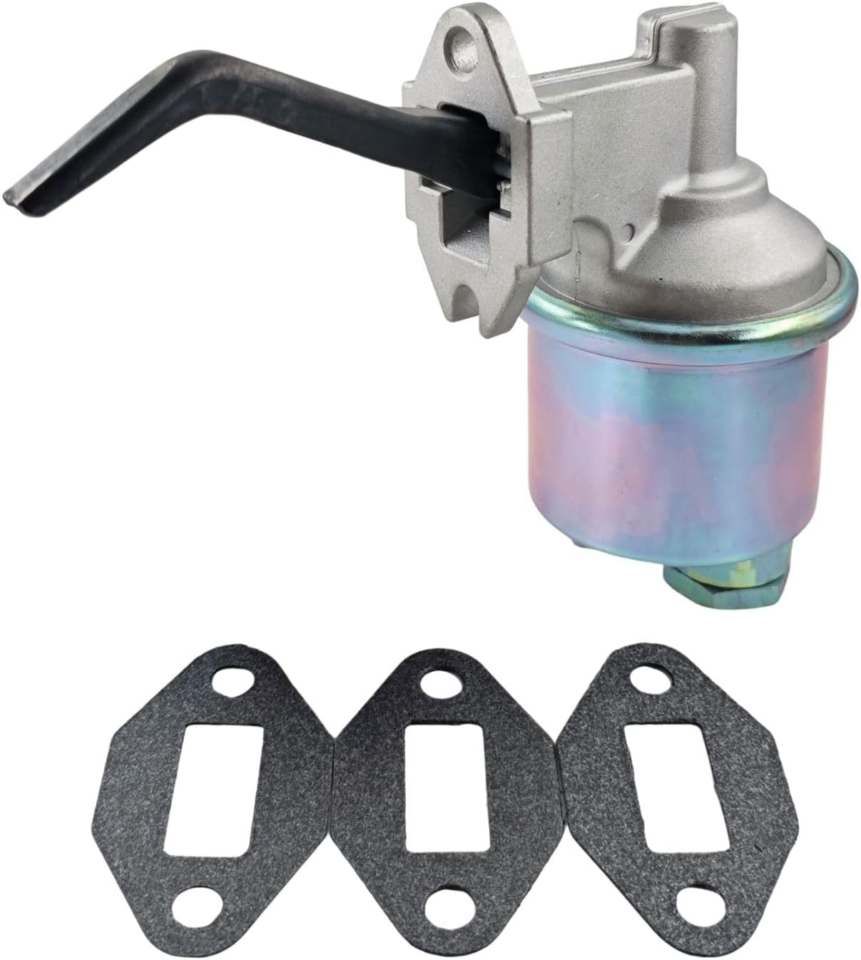 3-Port Mechanical Fuel Pump M6622 SP1066MP B0185P MF0184 40966 3542646 Fits 1969-78 Cadillac Commercial Chassis DeVille Fleetwood Calais Eldorado 7.2L 8.2L 7.0L 472 500 425 V8 Engines