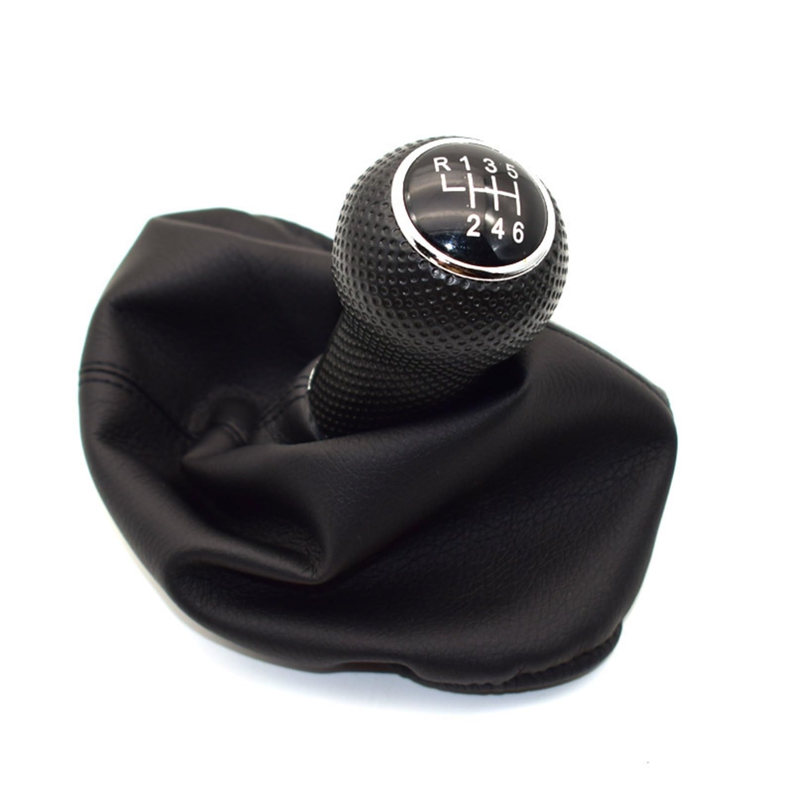 Wxnlbb Black6 Speed The 5/6 Speed Gear Lever Is Compatible With The Volkswagen, Old Jetta And Old Golf Shift Knob, Dust Cover, Gear Head, Shift Lever Knob(Black6 Speed)