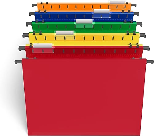 Staples Bolsillos colgantes para archivos, tamaño carta, colores surtidos, 15/cartón (TR36330/36330VS)